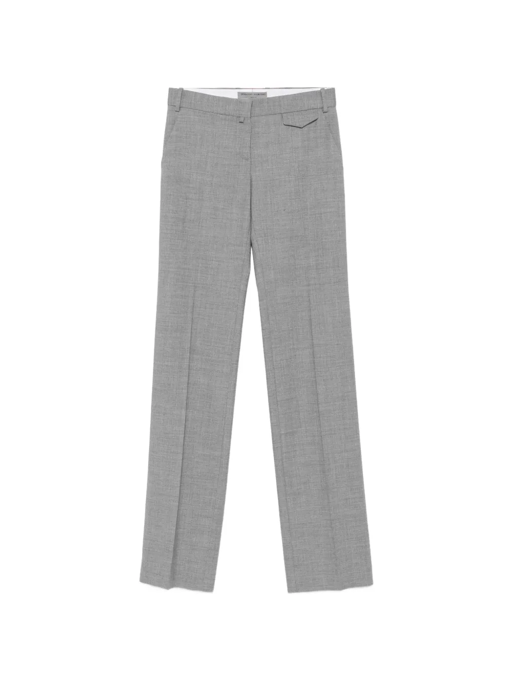 Ermanno Scervino tailored straight-leg trousers Grijs