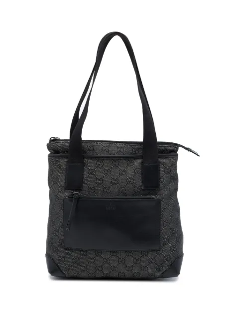 Gucci Pre-Owned tote de mezclilla GG 2000-2015