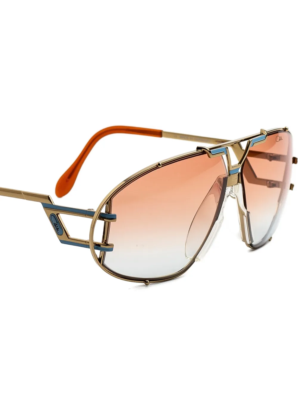 Cazal geometric-frame sunglasses Goud