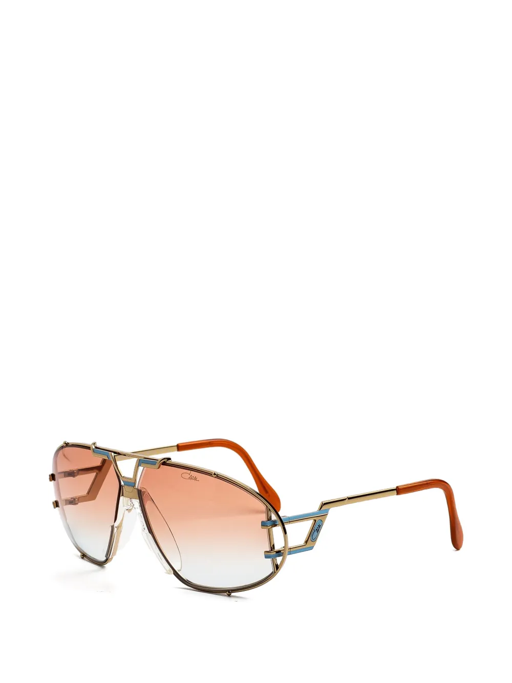 Cazal geometric-frame sunglasses Goud
