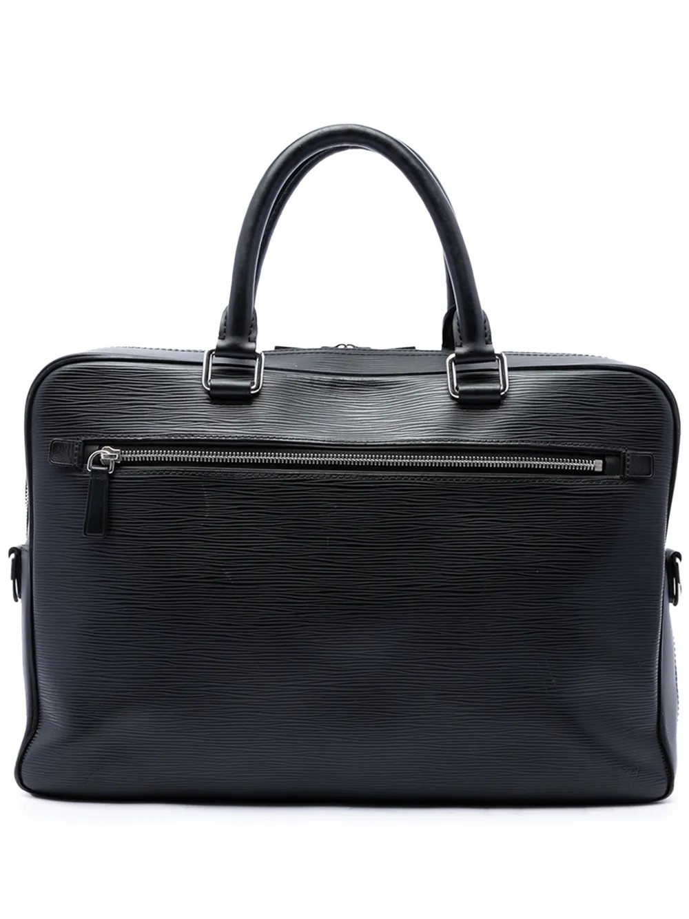 Louis Vuitton Pre-Owned 2015 Epi Brooks Briefcase business bag - Black