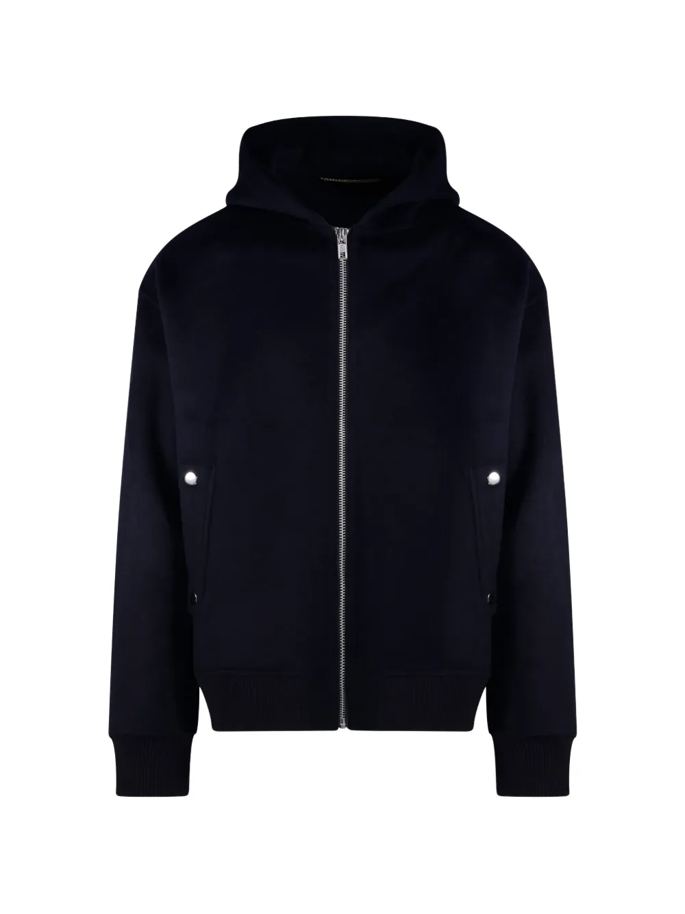 Department Five Hooded Zip-up Jacket In Black