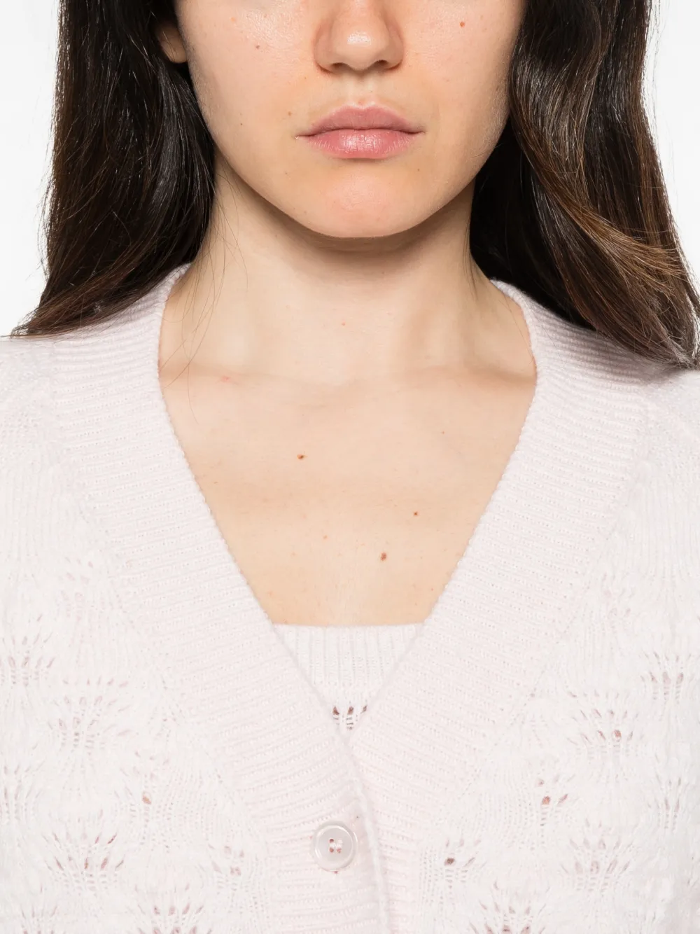Ermanno Scervino V-neck cardigan Roze