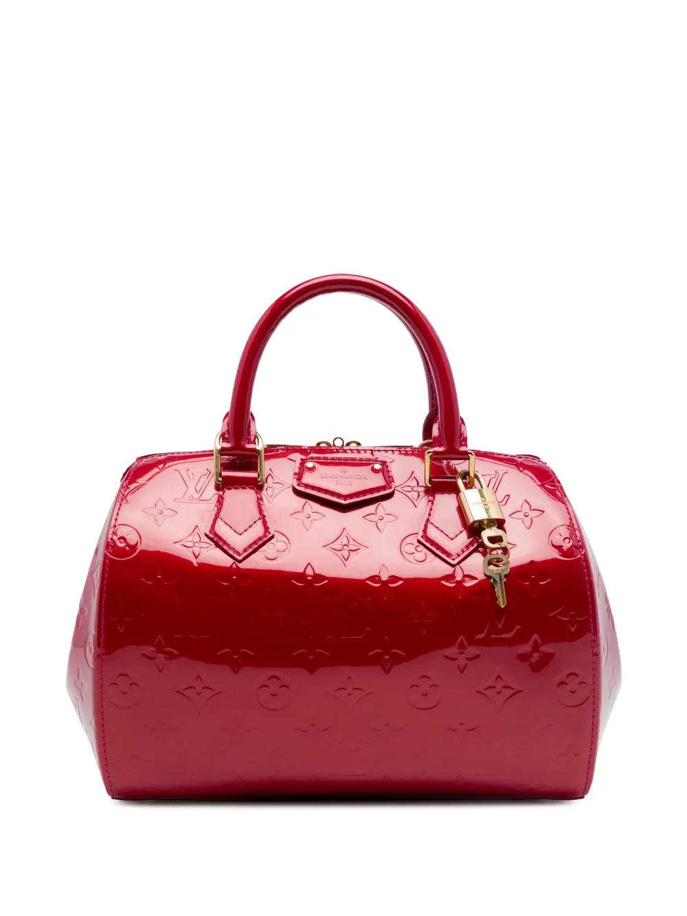 Louis Vuitton Pre-Owned 2013 Monogram Vernis Montana handbag - Red