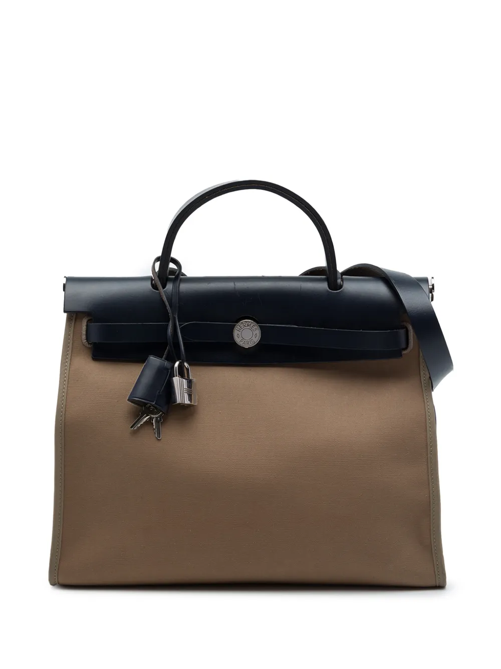 Hermès Pre-Owned sac à bandoulière Herbag 31 (2017) - Marron Hermès Pre-Owned sac à bandoulière Herbag 31 (2017) - Marron