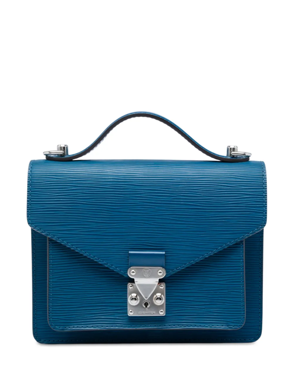 Louis Vuitton Pre-Owned 2013 Epi Monceau BB satchel - Blu