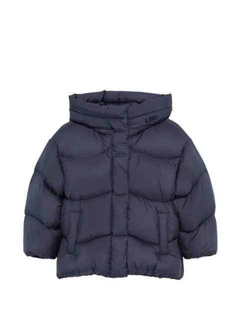 Il Gufo hooded quilted jacket
