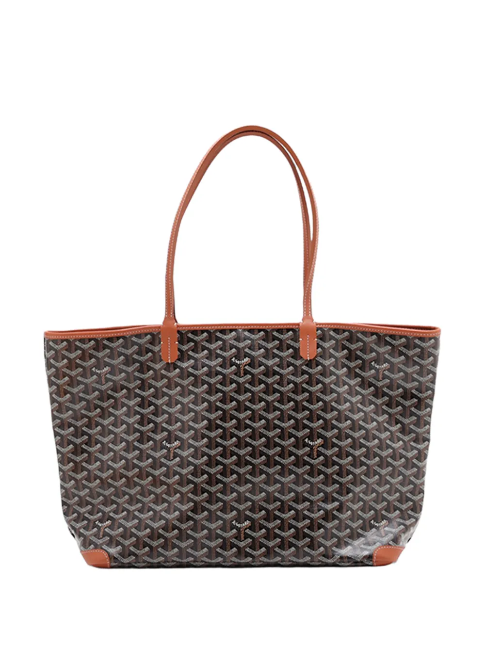 Goyard Pre-Owned cabas Artois MM en Goyardine (2015-2026) - Marron Goyard Pre-Owned cabas Artois MM en Goyardine (2015-2026) - Marron