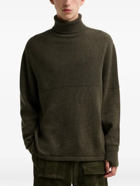Barbour ribbed roll-neck sweater