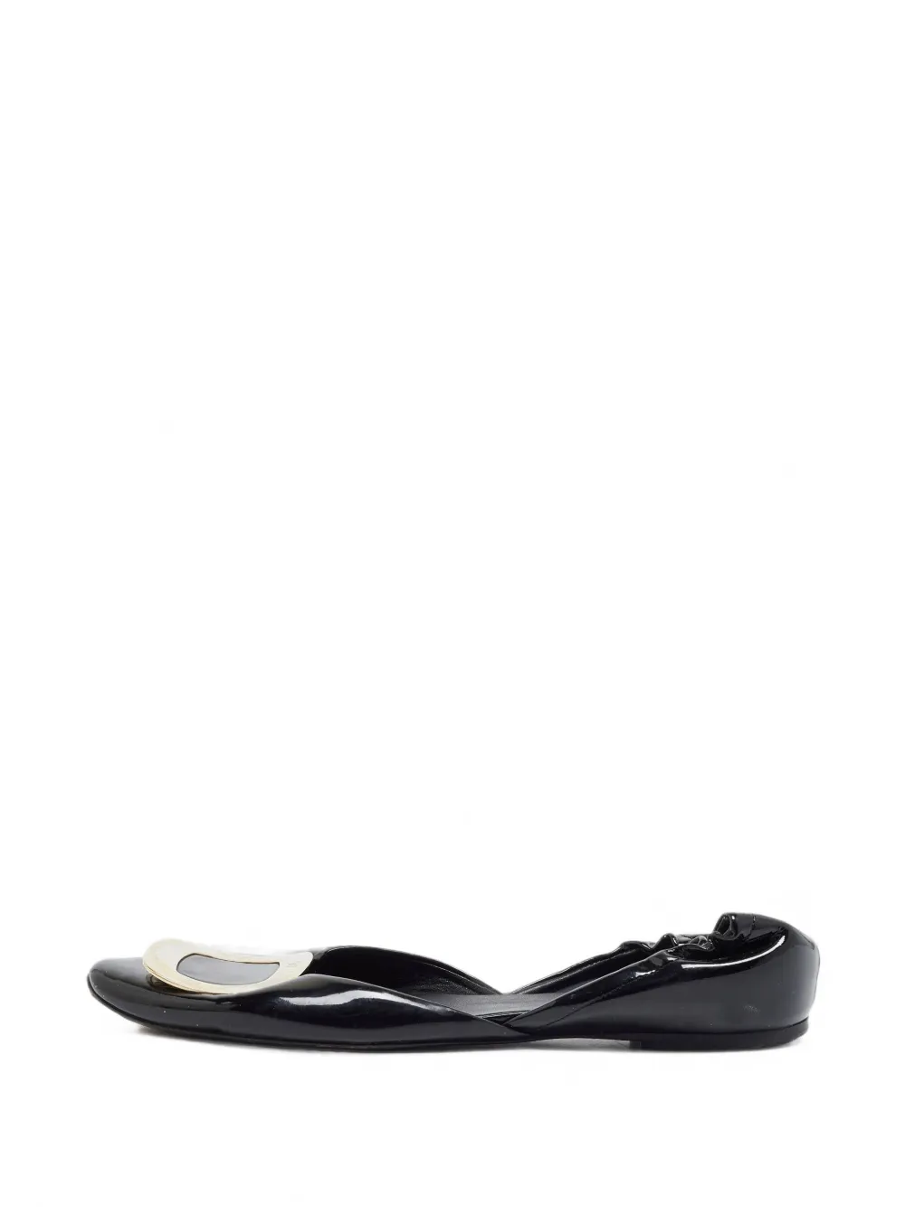 Roger Vivier Vintage ballerines en cuir verni - Noir Roger Vivier Vintage ballerines en cuir verni - Noir