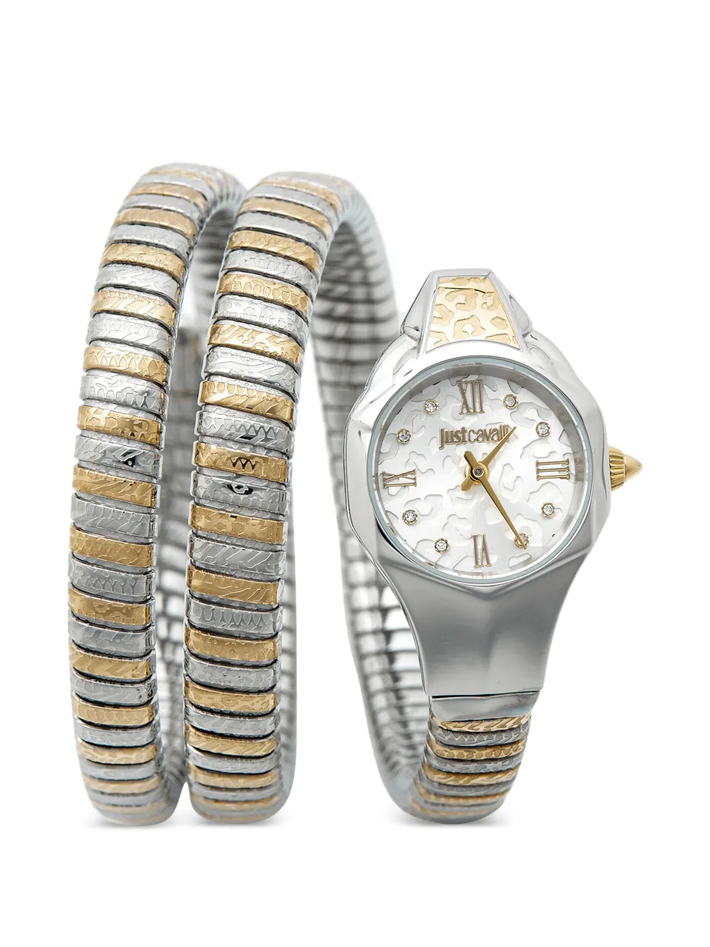 Just Cavalli Vintage Orologio Ravenna Tubogas 22mm - Bianco