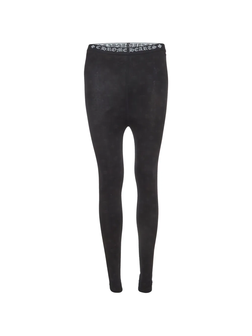 Chrome Hearts logo-print leggings - Noir