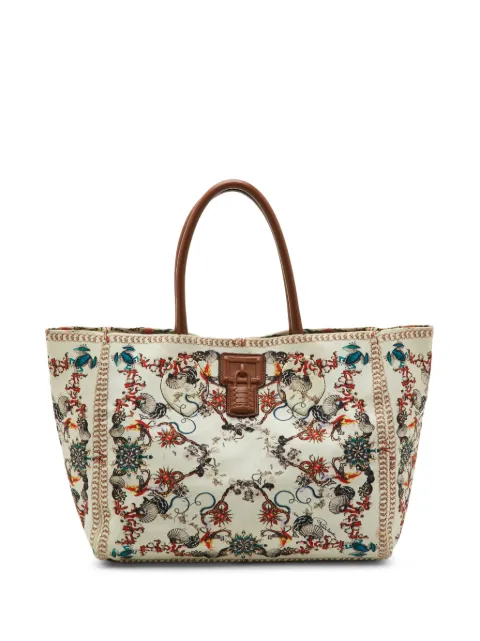Roberto Cavalli Vintage Florence printed tote bag
