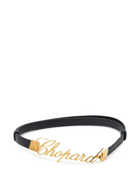 Chopard Pre-Owned logo buckle belt