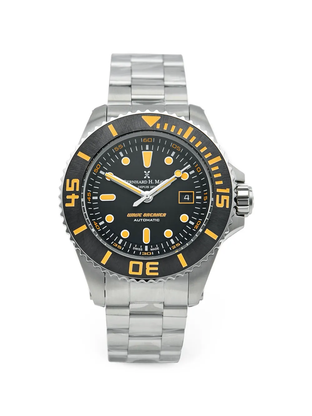 BERNHARD H MAYER 2026 Wave Breaker 47mm watch - Schwarz