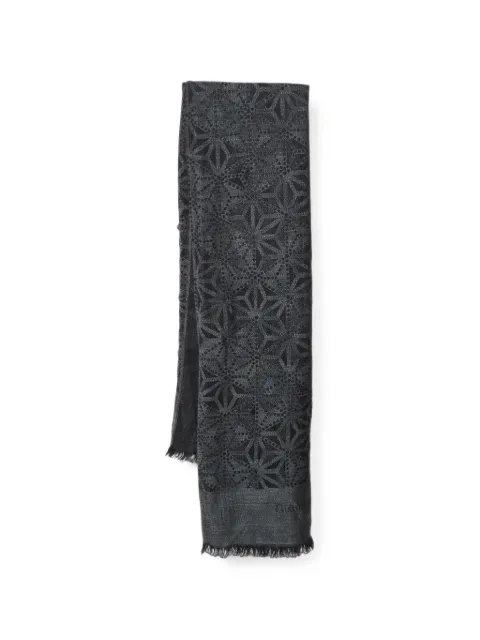 Gianfranco Ferré geometric pattern scarf