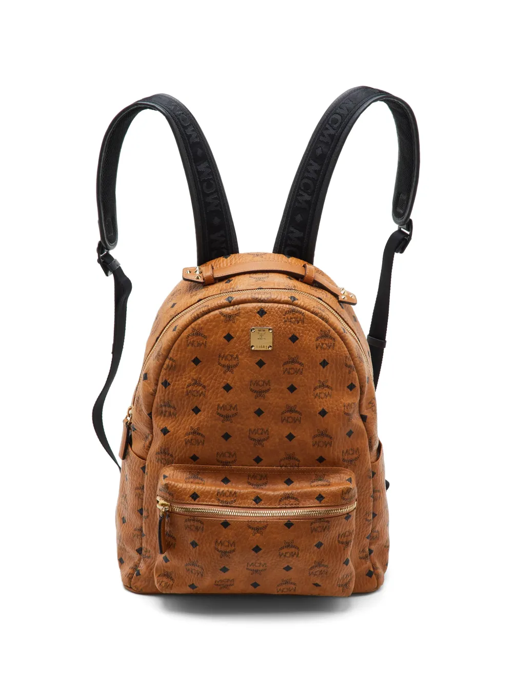 MCM Pre-Owned Stark Visetos backpack in Brown