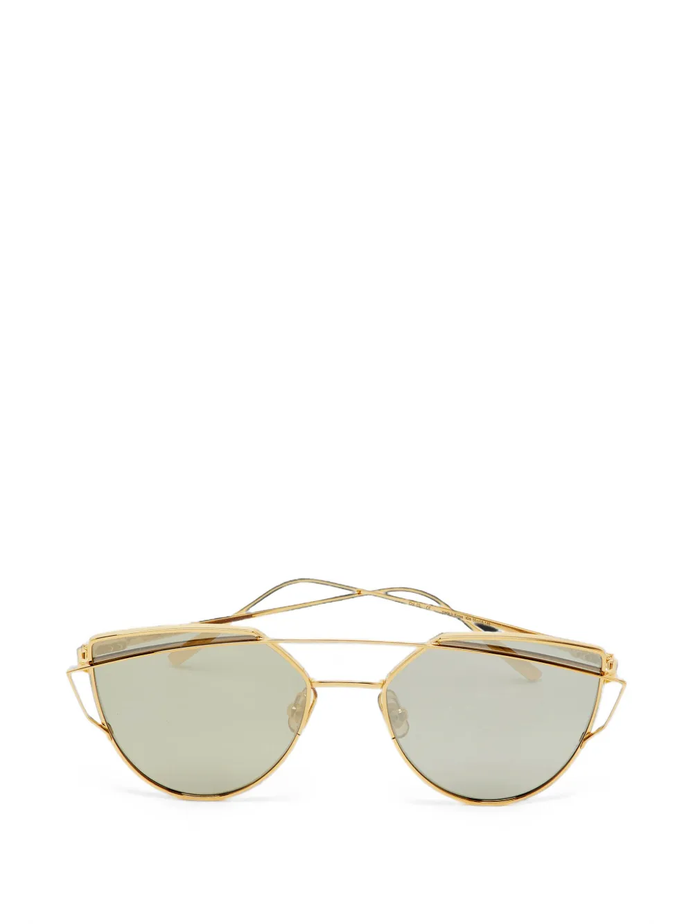 Gentle Monster Love Punch cat-eye sunglasses - Or Gentle Monster Love Punch cat-eye sunglasses - Or