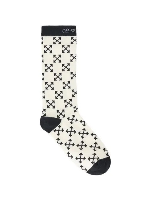 Off-White Arrows-pattern socks