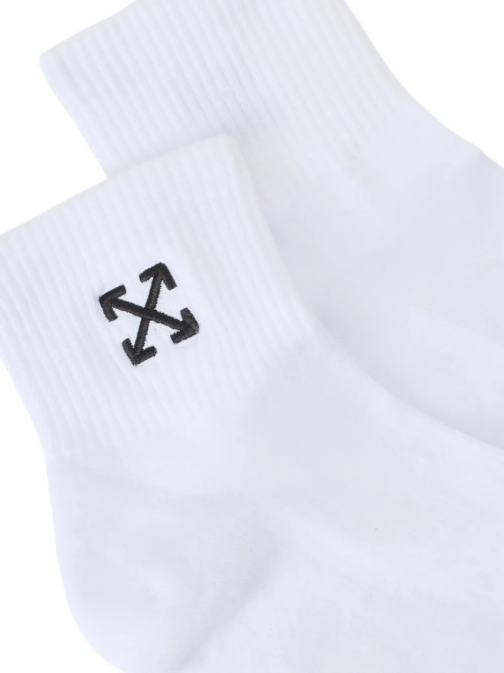 Off-White Arrows Quarter sokken Wit