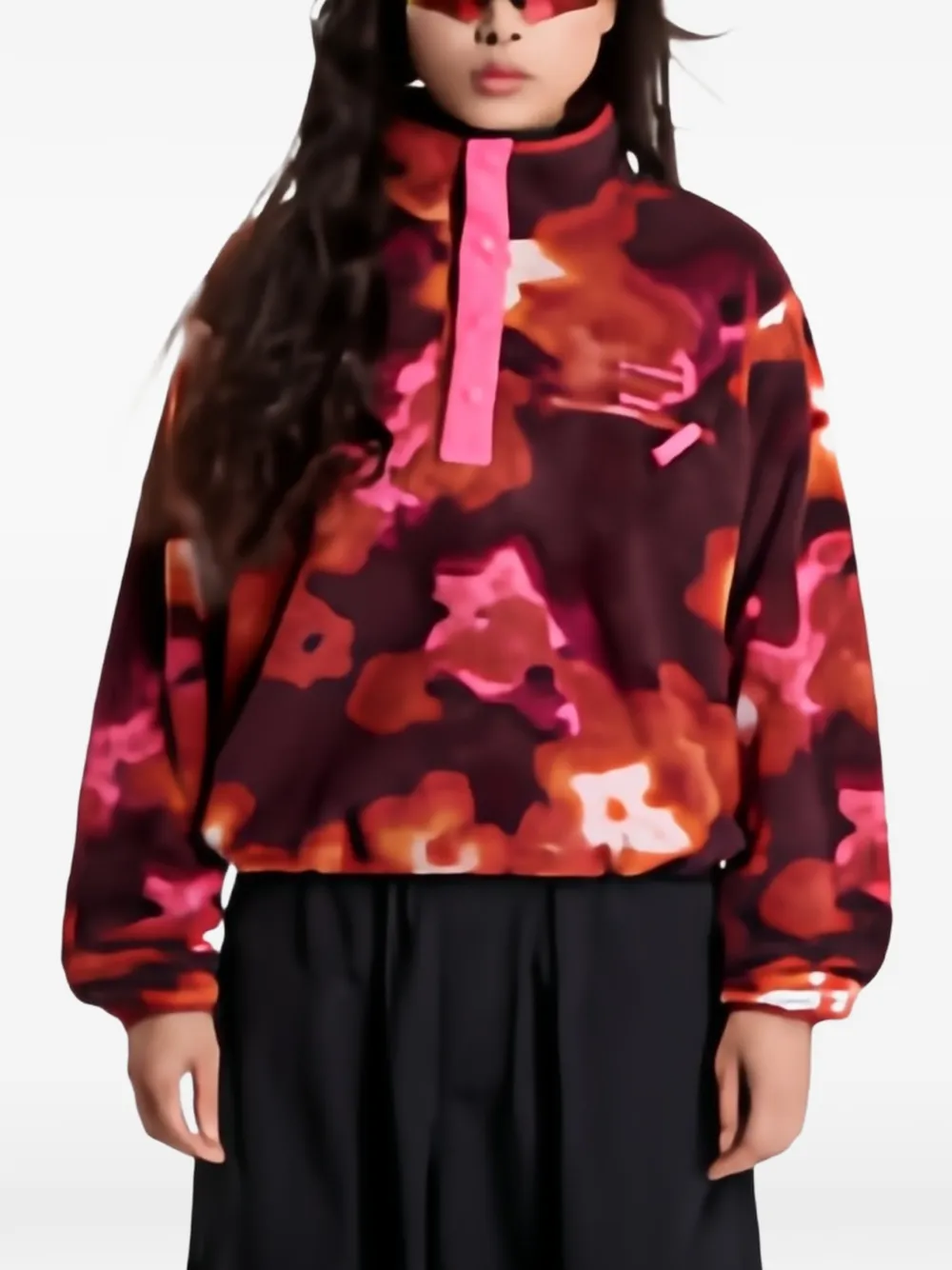Columbia Helvetia II printed sweater - Rosso