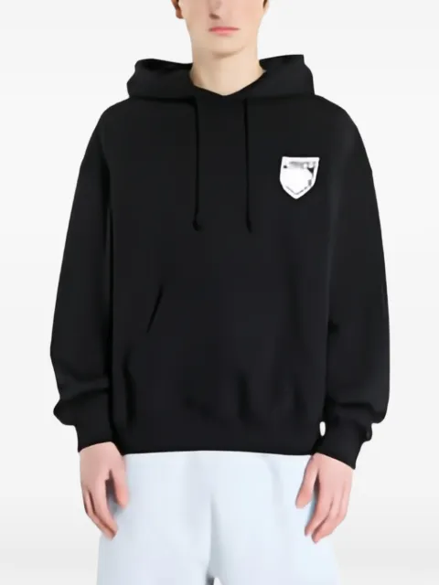PROSTO Shield Mini Splash logo-print hoodie