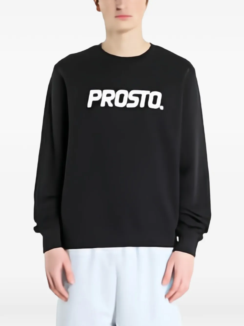 PROSTO Old Logo-print sweatshirt - Nero