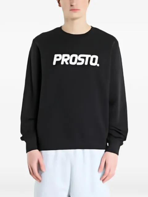 PROSTO Old Logo-print sweatshirt