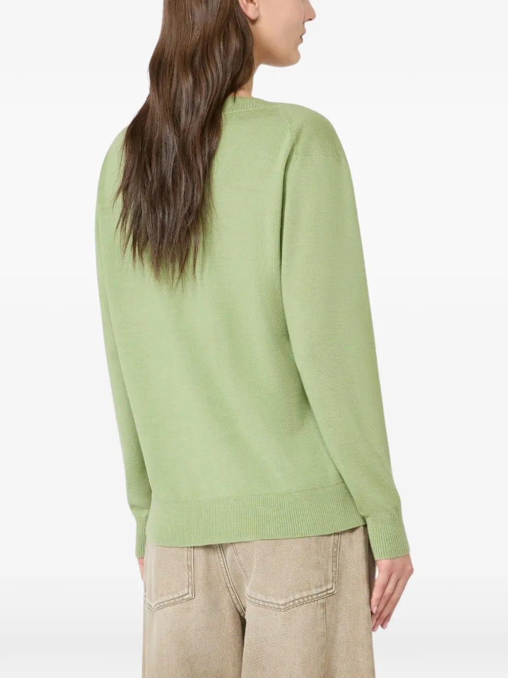 Weekend Max Mara Trui met V-hals Groen