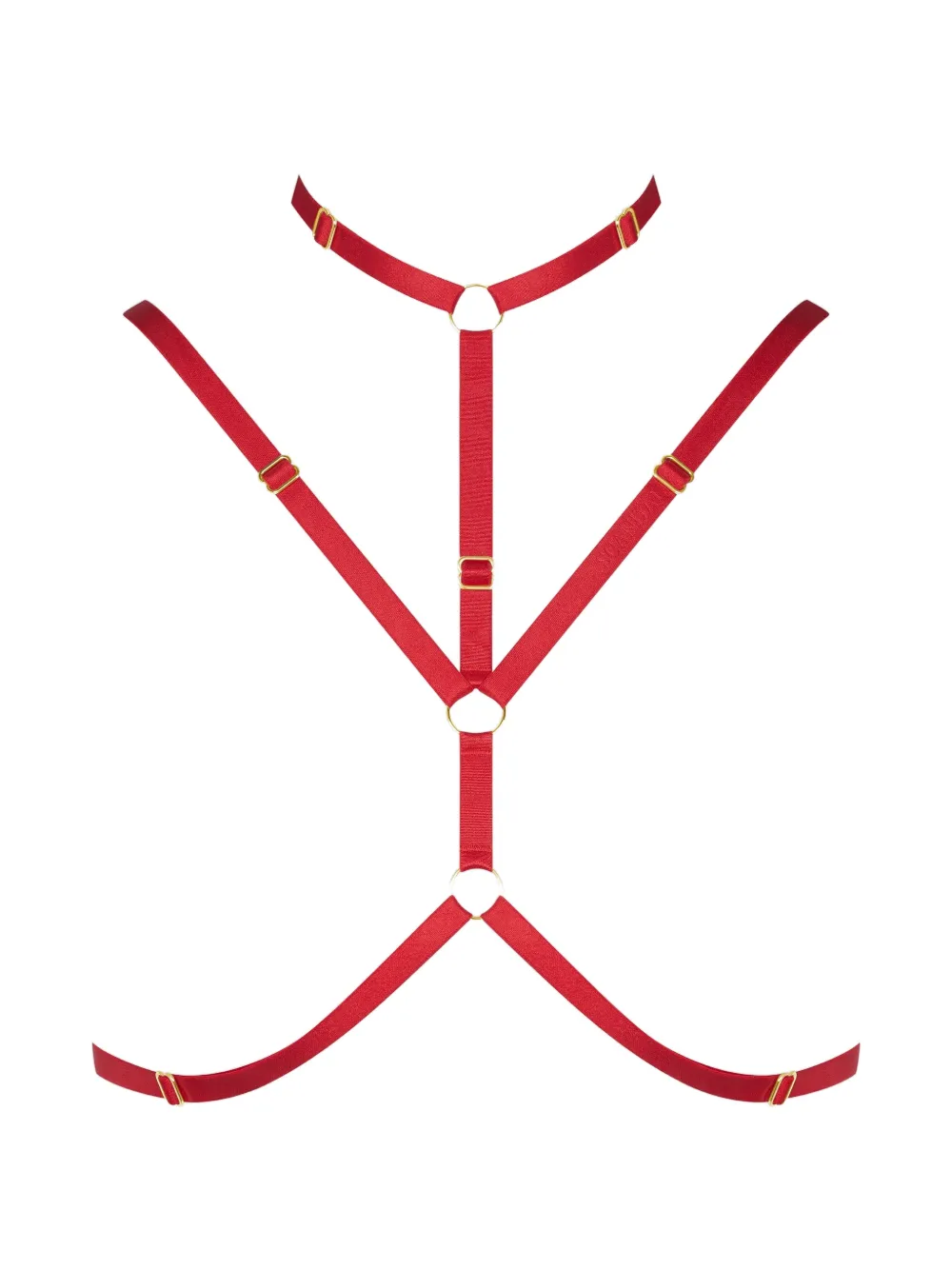 SCANDALE Parure Signature harness - Rot