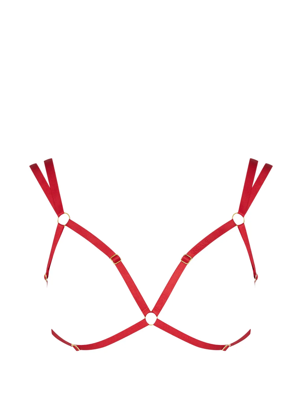 SCANDALE soutien-gorge ajouré Parure Signature - Rouge