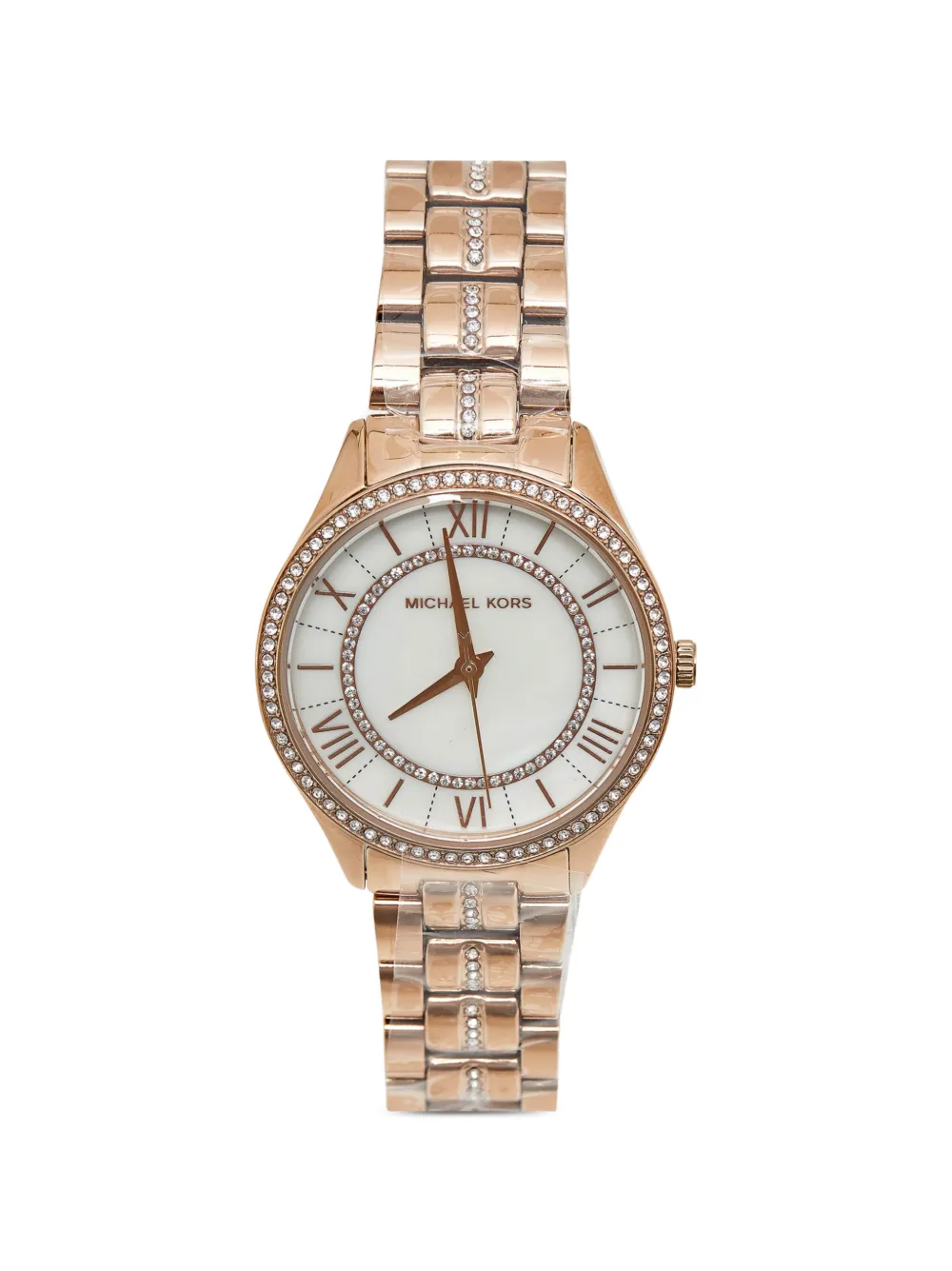 Michael Kors Vintage 2026 Lauryn crystal 33mm watch - Weiß