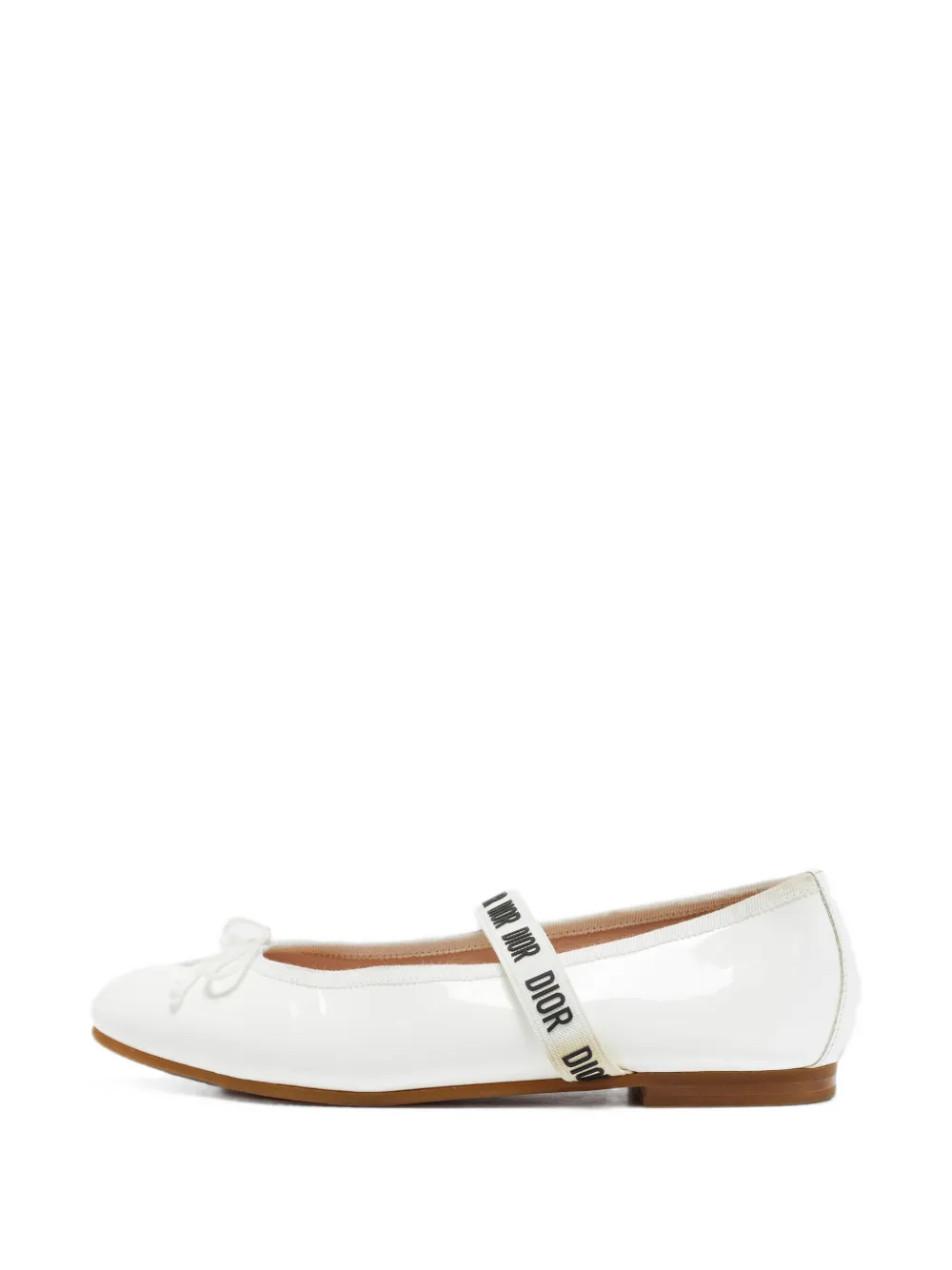 Christian Dior Pre-Owned ballerines Baby-D - Blanc
