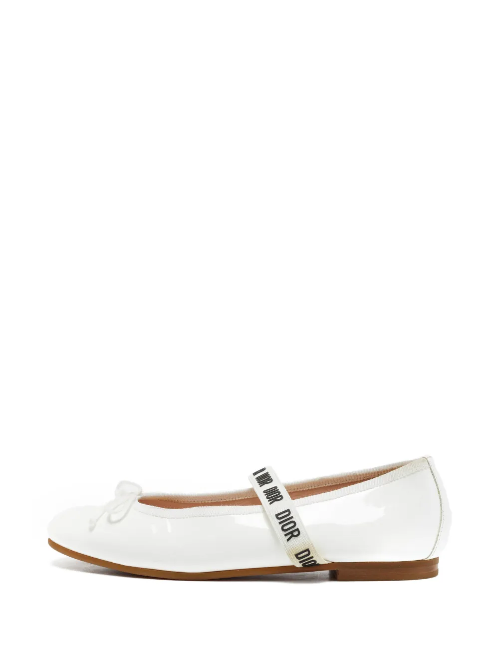 Christian Dior Pre-Owned Baby-D Mary Jane ballet flats - Weiß