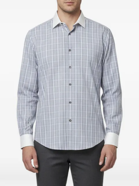 Lanvin Pre-Owned plaid long-sleeve shirt
