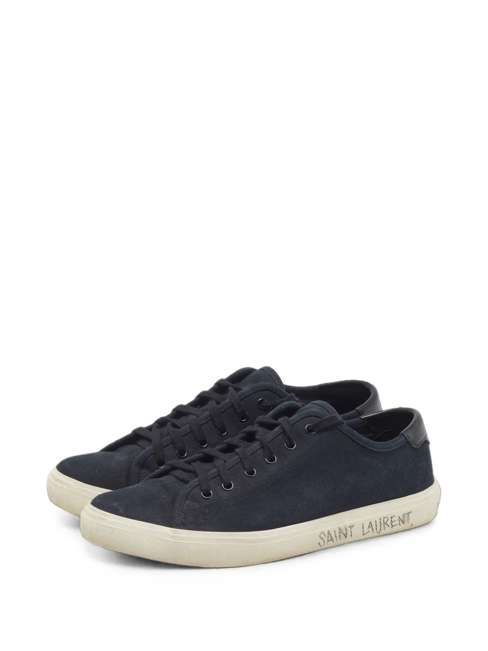 Saint Laurent Pre-Owned Malibu lace-up sneakers - Bleu Saint Laurent Pre-Owned Malibu lace-up sneakers - Bleu