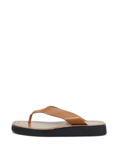 The Row Pre-Owned 38 Ginza thong sandals