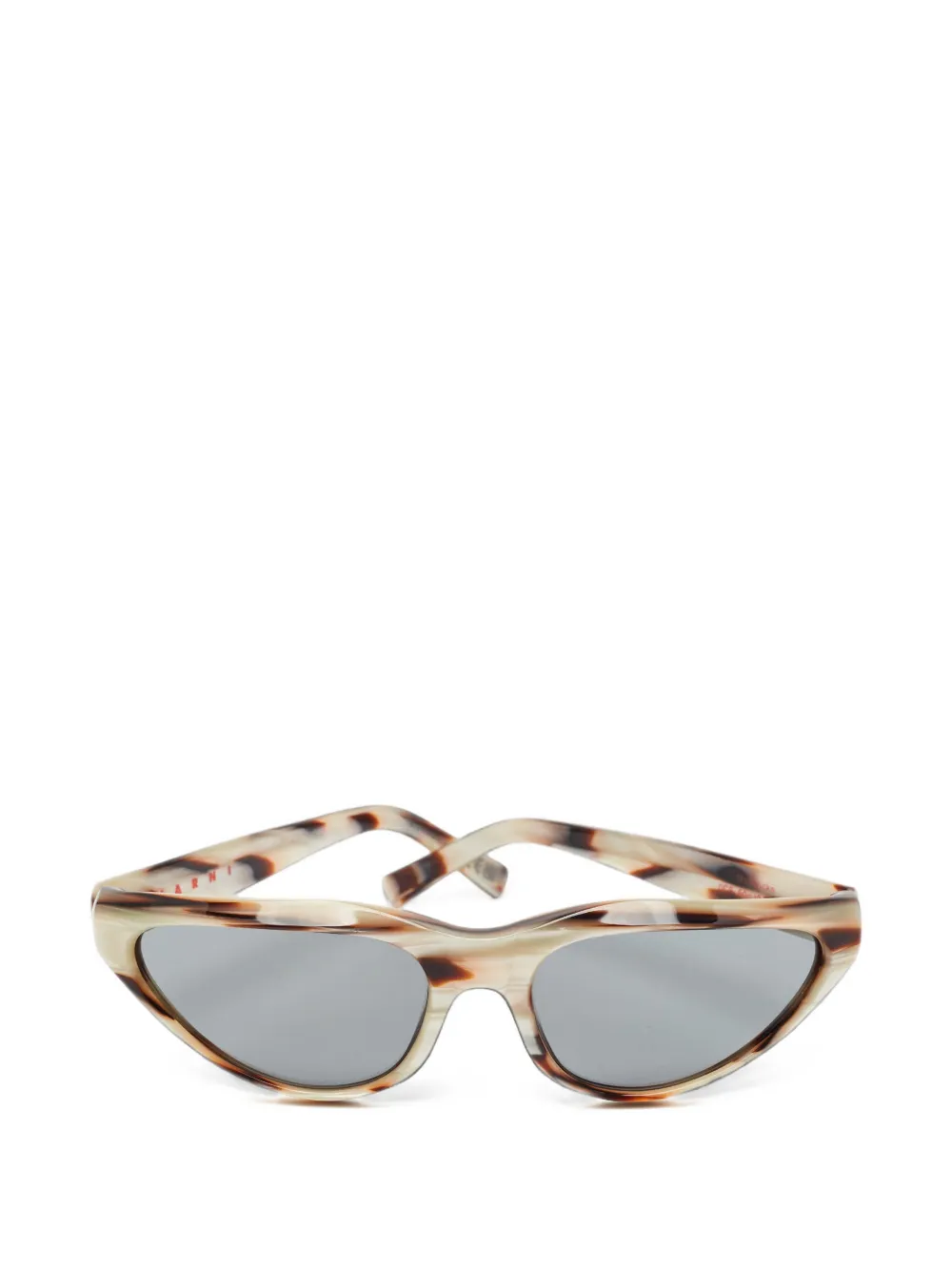 Marni Pre-Owned Mavericks cat-eye sunglasses - Tons neutres Marni Pre-Owned Mavericks cat-eye sunglasses - Tons neutres