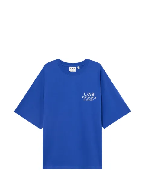 L/ab c/o Off-White Diagonal Oversized T-shirt