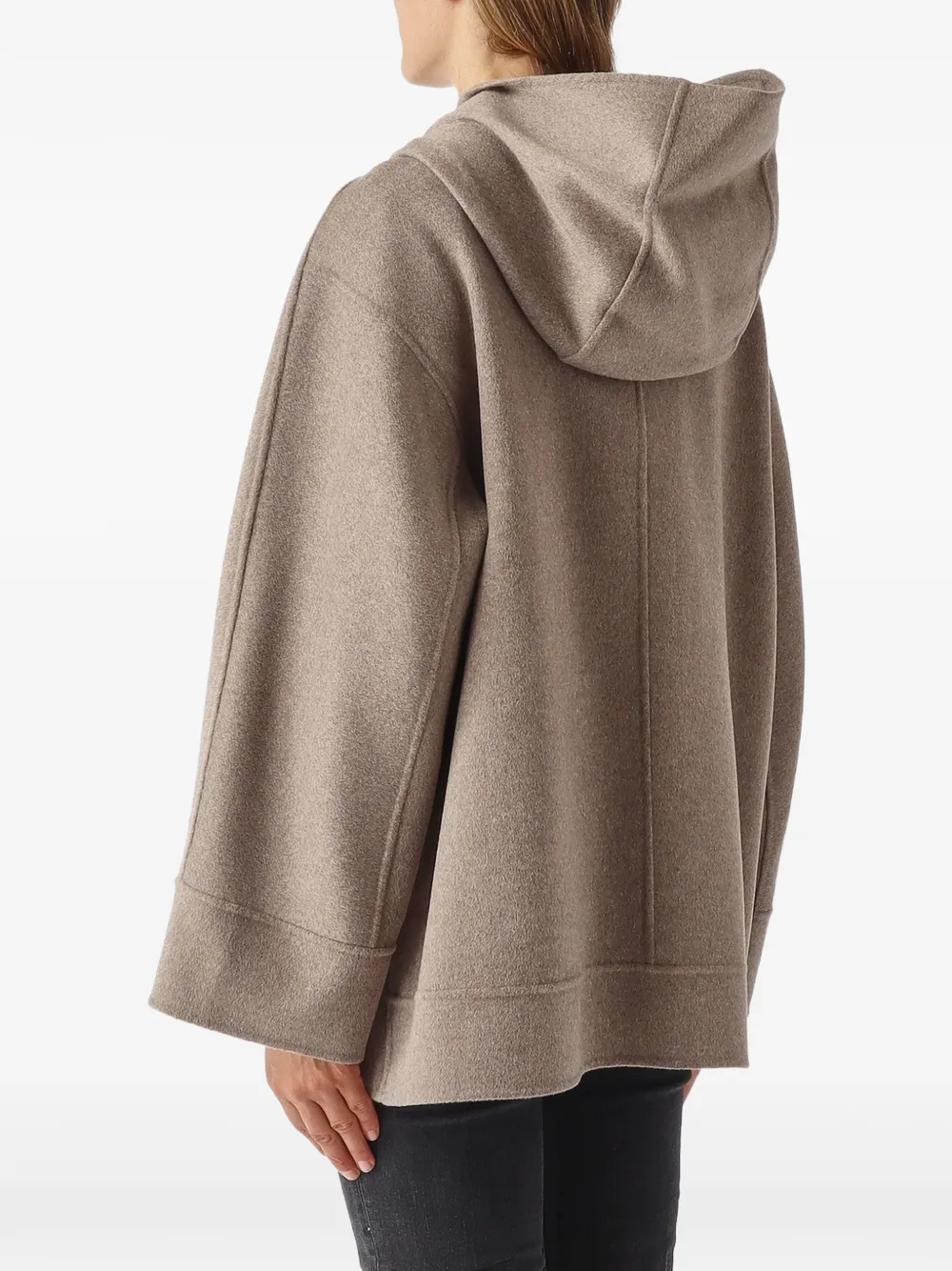 'S Max Mara Jas met capuchon Bruin