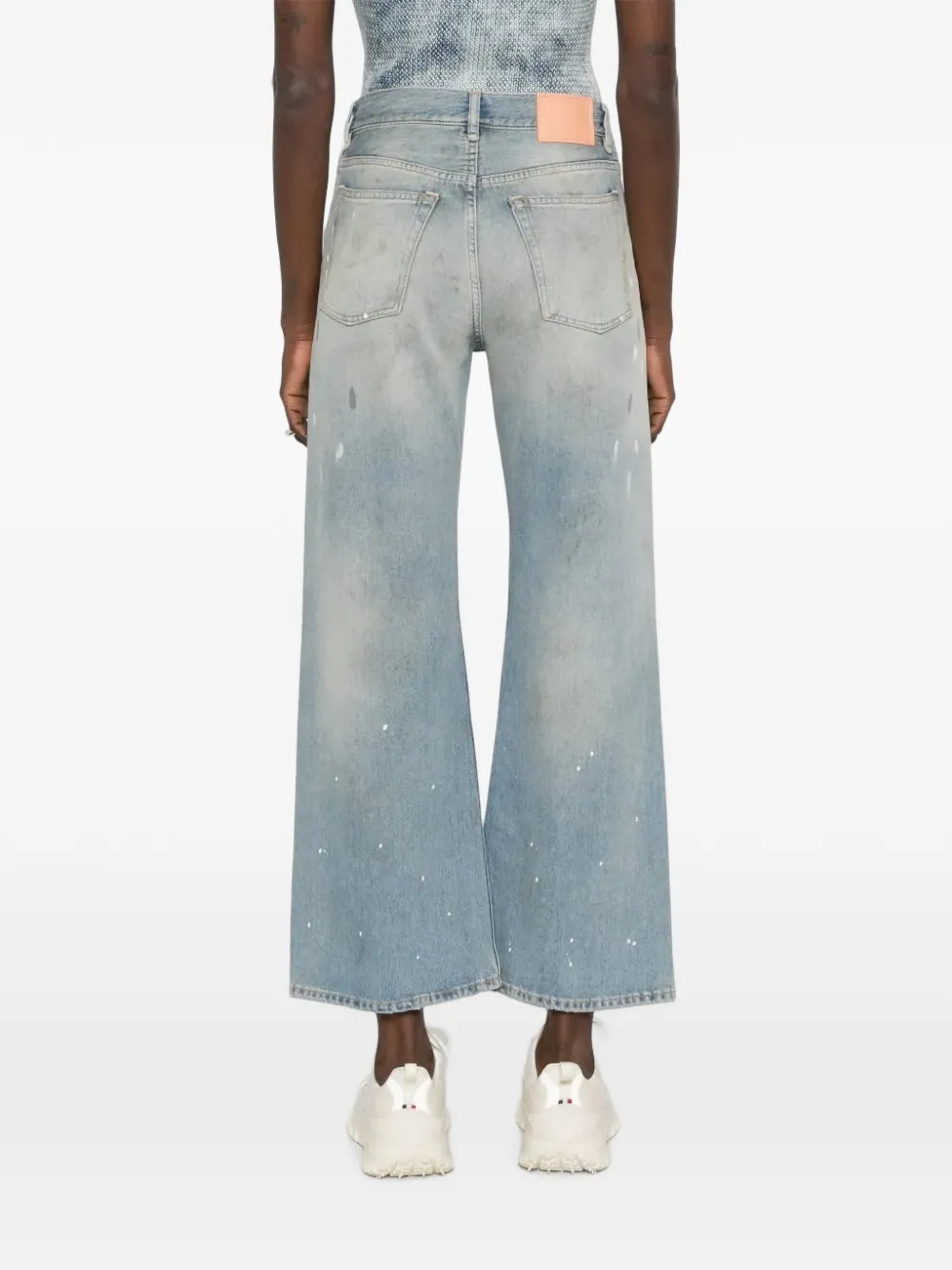 Acne Studios Regular-fit jeans Blauw