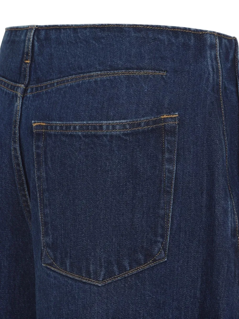 Jil Sander Jeans met gewelfde pijpen Blauw
