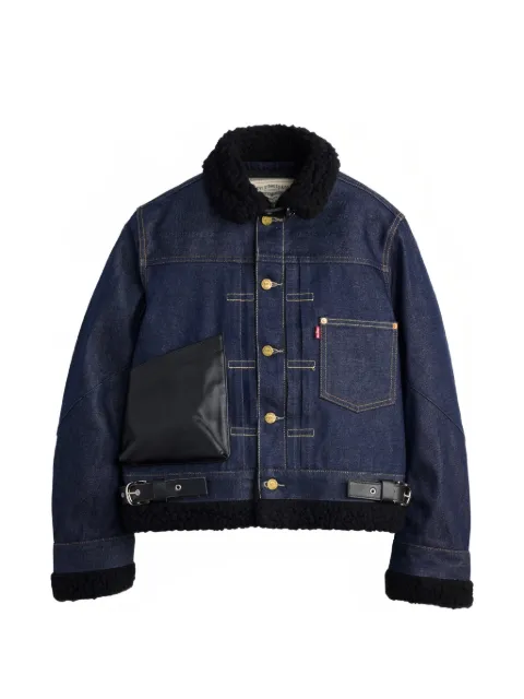 sacai x Levi's panelled denim jacket