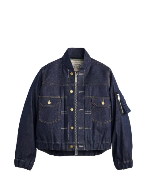 sacai x Levi's panelled denim jacket