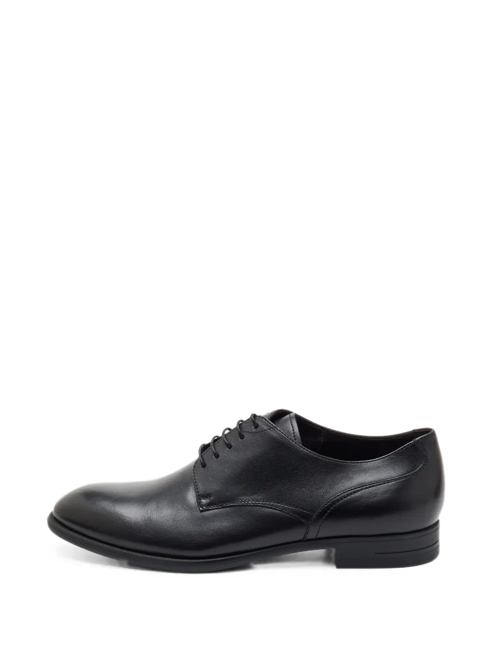 Ermenegildo Zegna Vintage lace-up leather Derby shoes - Noir