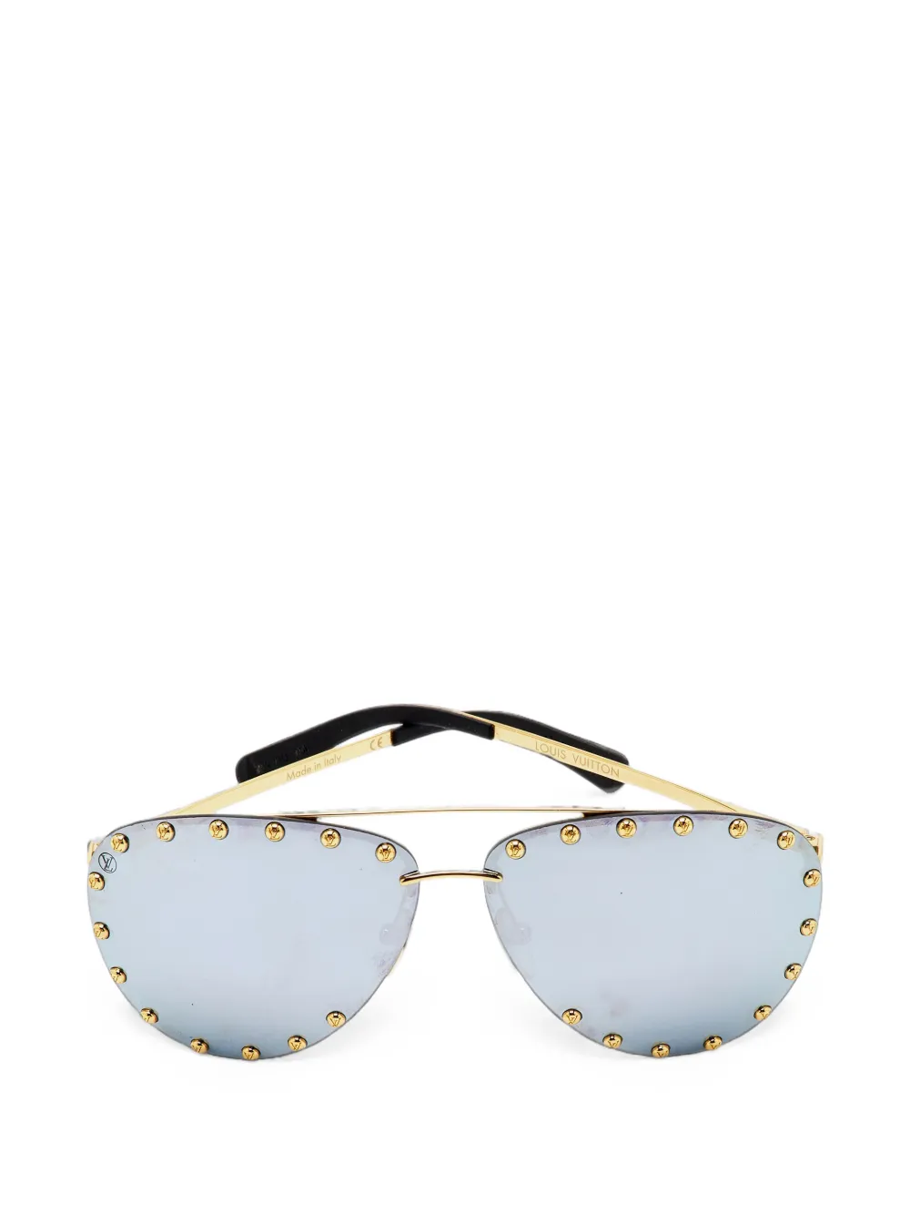 Louis Vuitton Pre-Owned The Party pilot sunglasses - Or Louis Vuitton Pre-Owned The Party pilot sunglasses - Or