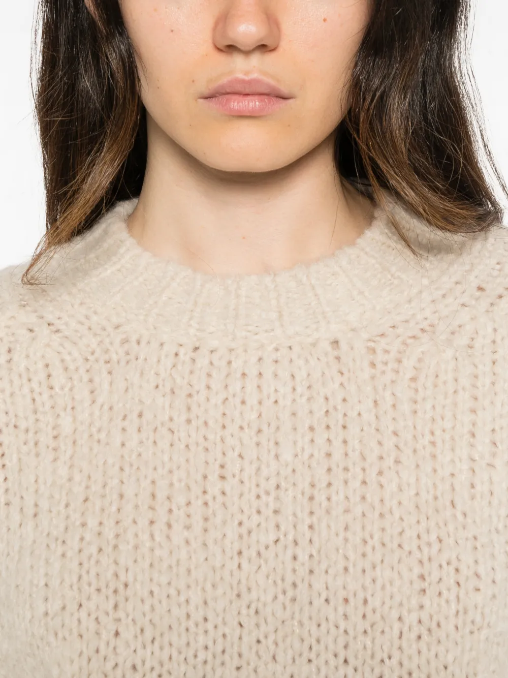 Roberto Collina chunky-knit sweater Beige