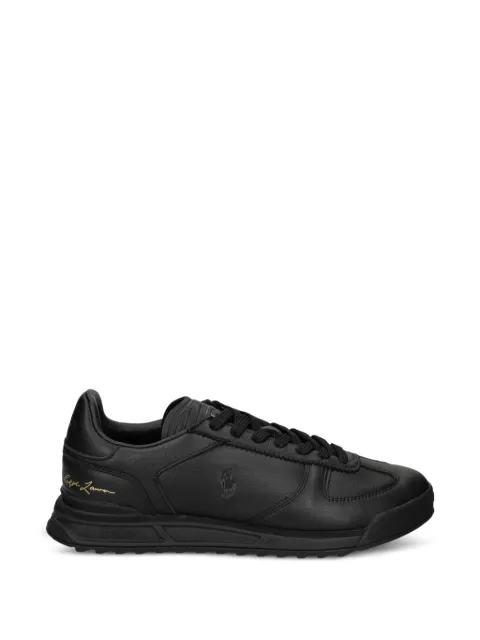 Polo Ralph Lauren logo-embossed leather sneakers
