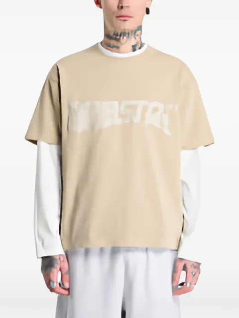 PROSTO Splash logo-print T-shirt