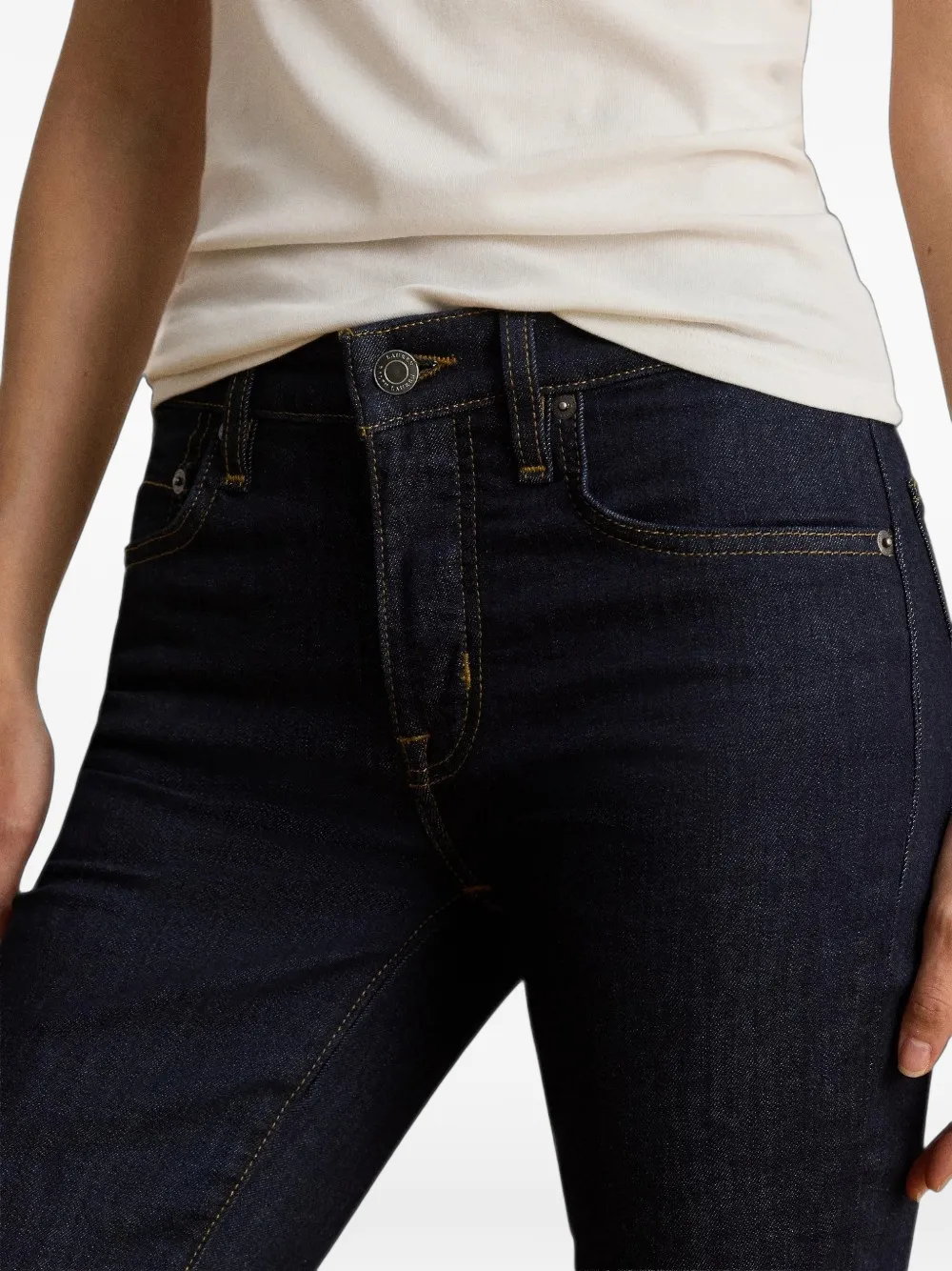 Lauren Ralph Lauren slim-fit jeans Blauw